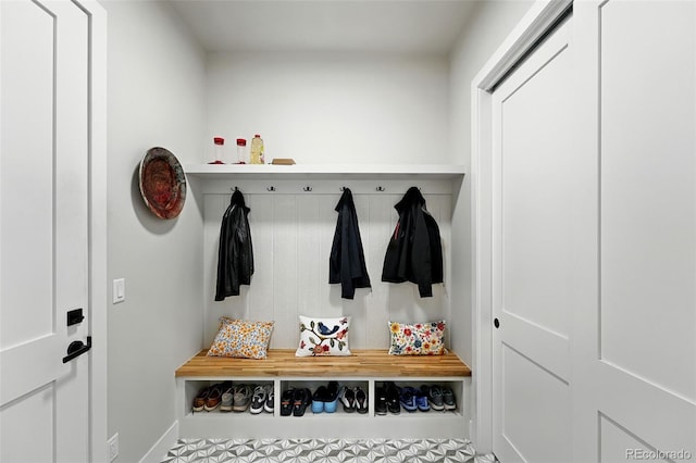 2635 Pierce St, Wheat Ridge, CO 80214 - mudroom featuring baseboards