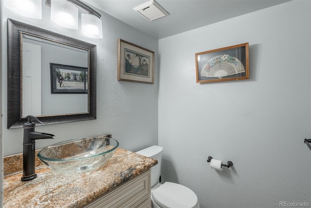 7750 S Glencoe Way, Centennial, CO 80122 - half bathroom with toilet and vanity