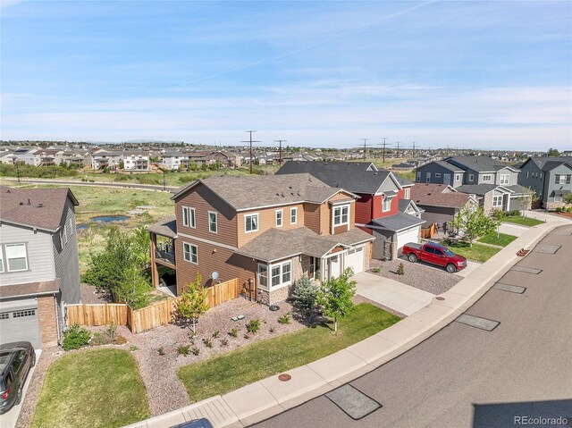 4781 Basalt Ridge Cir, Castle Rock, CO 80108 - aerial perspective of suburban area