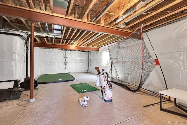 4781 Basalt Ridge Cir, Castle Rock, CO 80108 - view of unfinished basement
