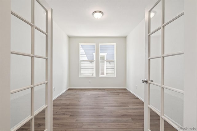 13392 E 110th Way, Commerce City, CO 80022 - unfurnished bedroom featuring wood finished floors and baseboards