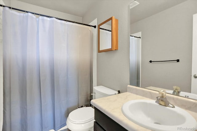 13271 Holly St Unit B, Thornton, CO 80241 - bathroom featuring vanity and a shower with shower curtain