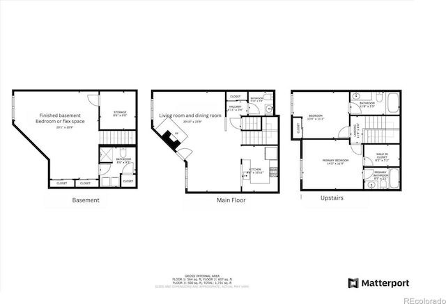 13271 Holly St Unit B, Thornton, CO 80241 - view of floor plan / room layout