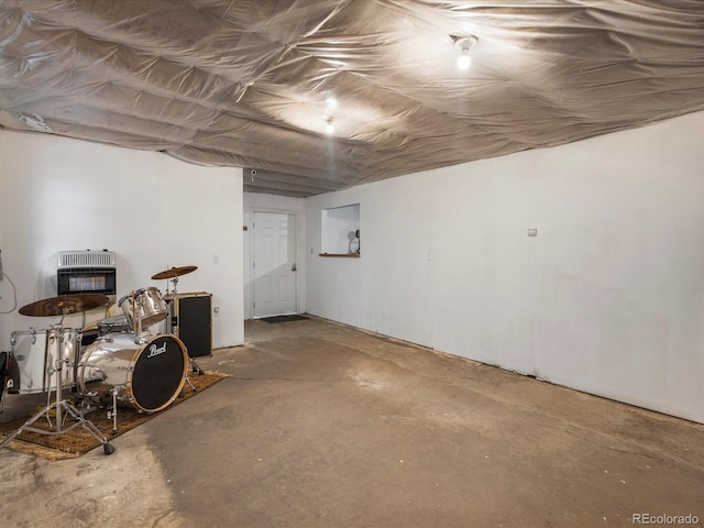 3134 W Center Ave, Denver, CO 80219 - unfinished basement with heating unit