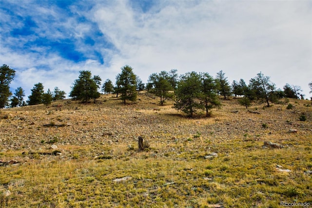 view of landscape with a rural view