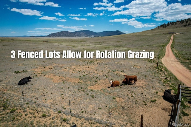 1888 Lakeview Dr, Lake George, CO 80827 - mountain view with rural landscape