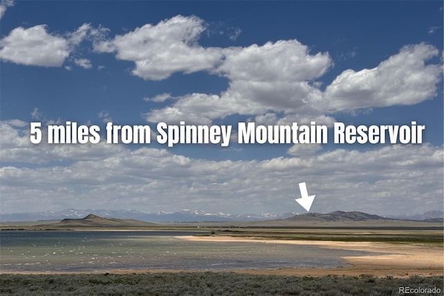 1888 Lakeview Dr, Lake George, CO 80827 - water view with mountains