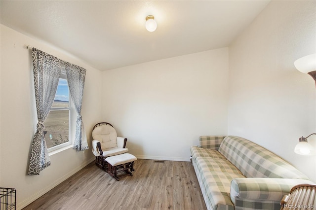 1888 Lakeview Dr, Lake George, CO 80827 - sitting room featuring wood finished floors