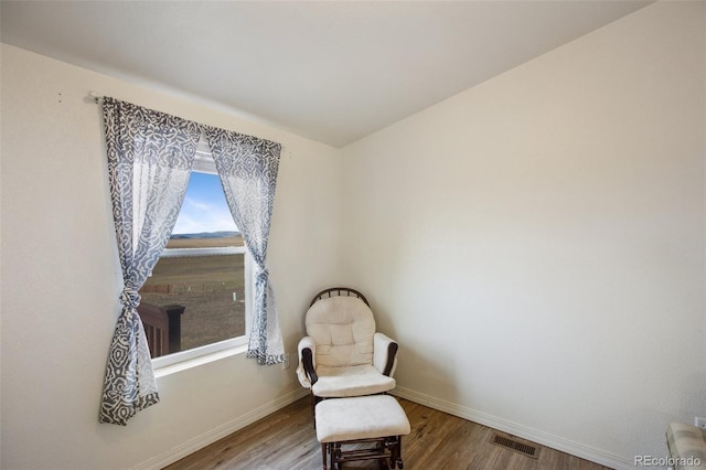 1888 Lakeview Dr, Lake George, CO 80827 - sitting room featuring wood finished floors