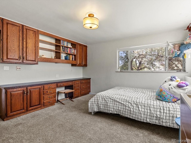 10400 W 35th Pl, Wheat Ridge, CO 80033 - bedroom featuring built in study area and carpet floors