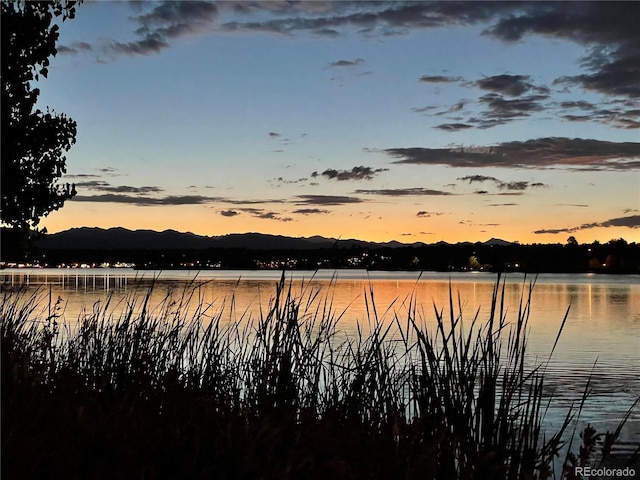 3259 W Hayward Pl, Denver, CO 80211 - water view with a mountainous background
