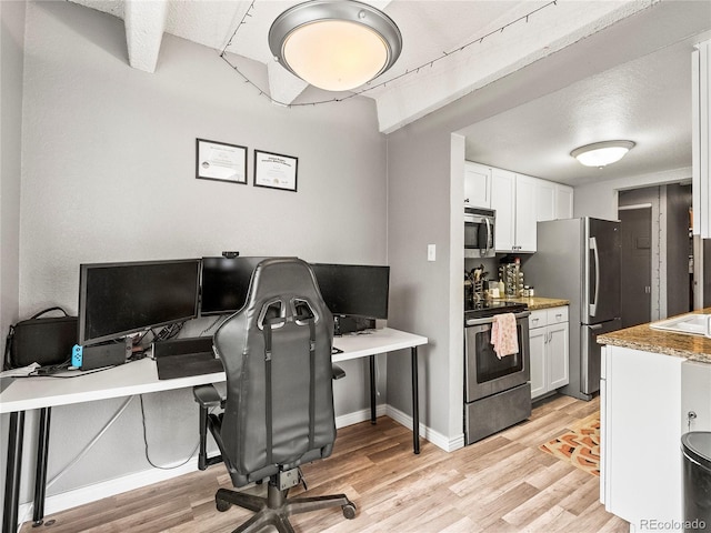 100 S Clarkson St Unit 202, Denver, CO 80209 - office area featuring light wood finished floors