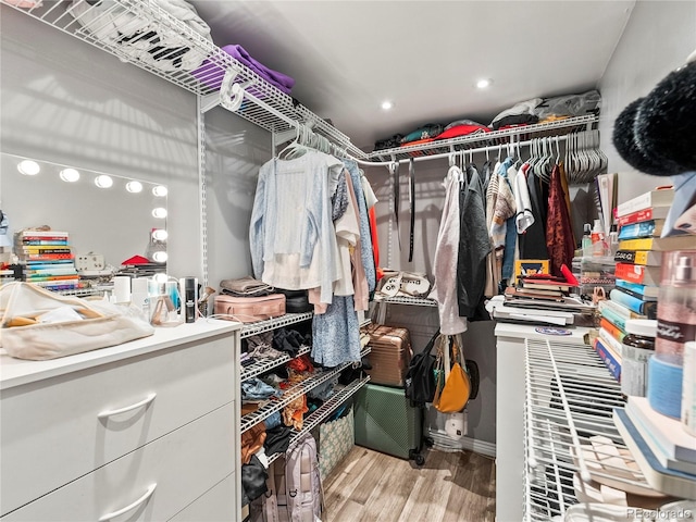 100 S Clarkson St Unit 202, Denver, CO 80209 - spacious closet with wood finished floors