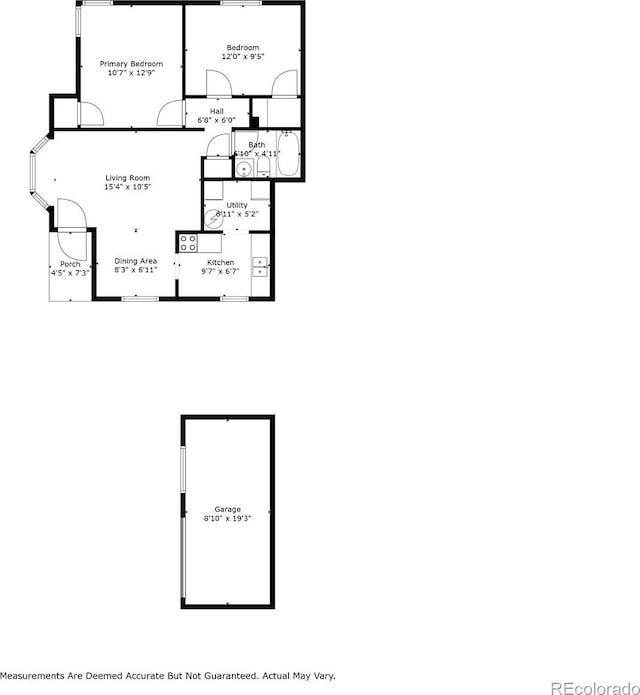 4740 Milwaukee St, Denver, CO 80216 - floor plan / room layout