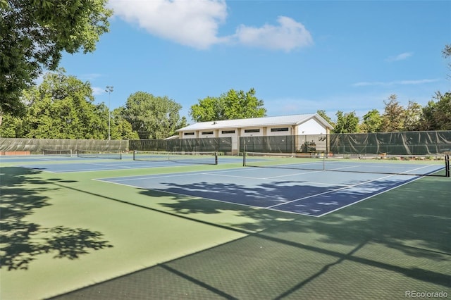 1975 Cody St, Lakewood, CO 80215 - view of tennis court featuring community basketball court