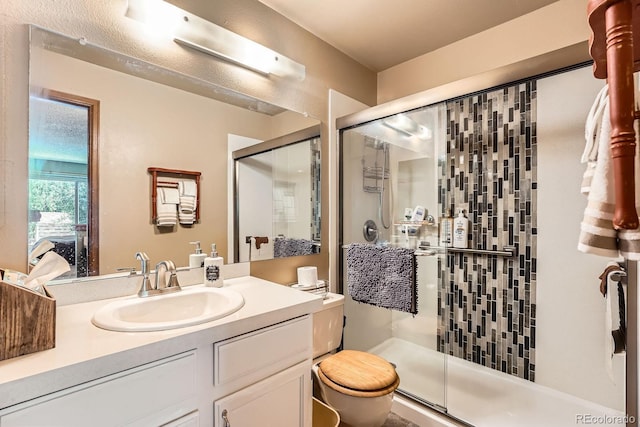 4162 S Dunkirk Way, Aurora, CO 80013 - bathroom with a stall shower and vanity