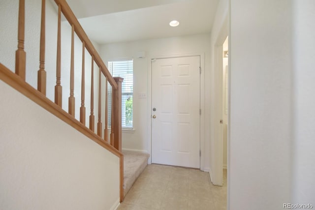 entryway featuring plenty of natural light