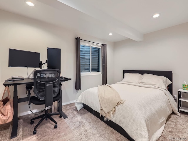 12646 Osceola St, Broomfield, CO 80020 - carpeted bedroom featuring recessed lighting and a desk