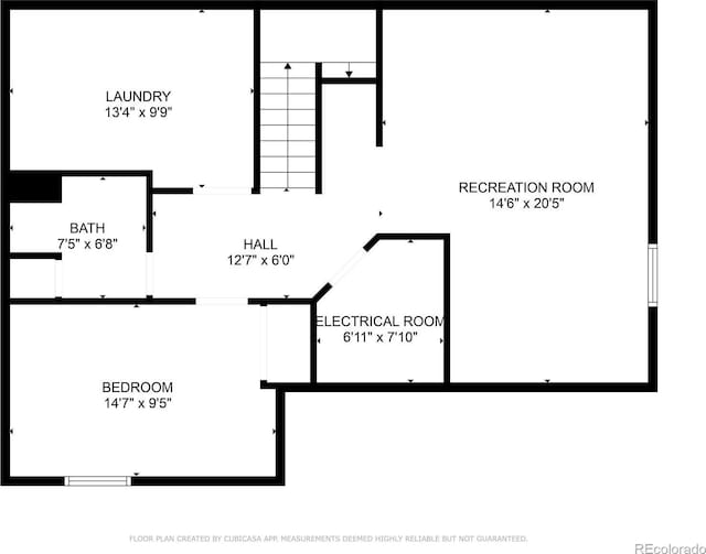 12646 Osceola St, Broomfield, CO 80020 - view of property floor plan