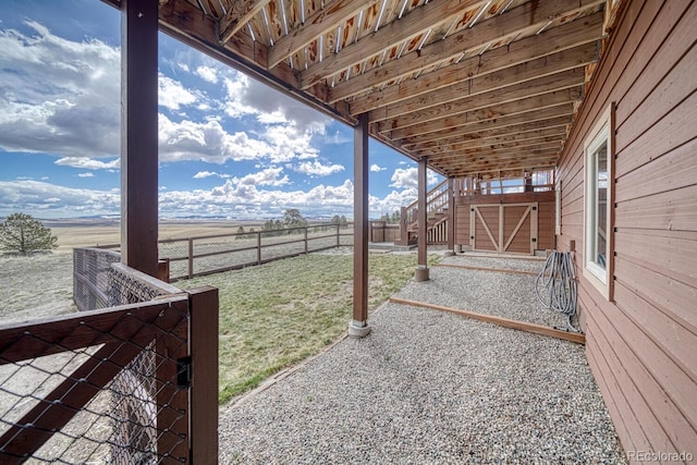 7103 Ranch Rd, Hartsel, CO 80449 - view of yard with stairway