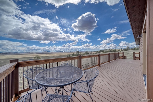 7103 Ranch Rd, Hartsel, CO 80449 - view of wooden terrace