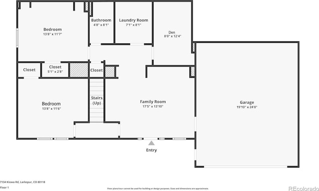 floor plan / room layout