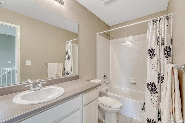 22583 E Union Cir, Aurora, CO 80015 - full bathroom with vanity and shower / bath combo