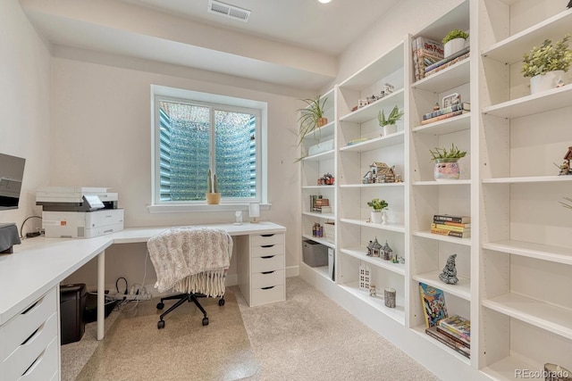 22583 E Union Cir, Aurora, CO 80015 - home office with light carpet