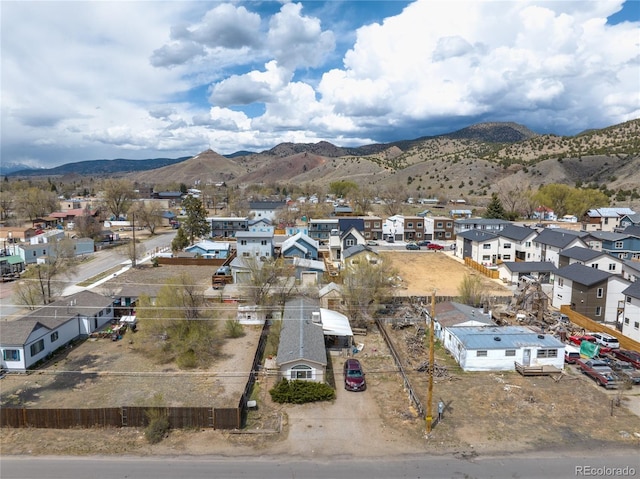 7255 County Road 105, Salida, CO 81201 - aerial perspective of suburban area featuring a mountain backdrop