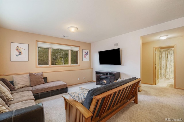 31755 Ponderosa Way, Evergreen, CO 80439 - carpeted living area featuring baseboards