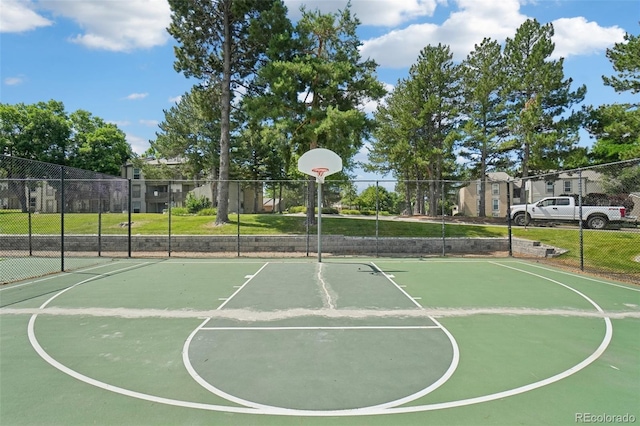 7305 S Xenia Cir Unit E, Centennial, CO 80112 - view of basketball court featuring community basketball court