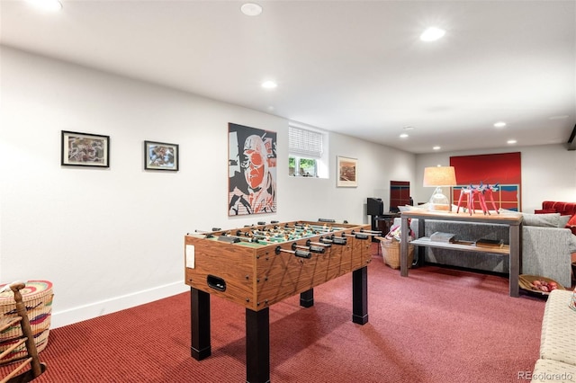 2800 S University Blvd Unit 19, Denver, CO 80210 - playroom featuring carpet flooring and recessed lighting