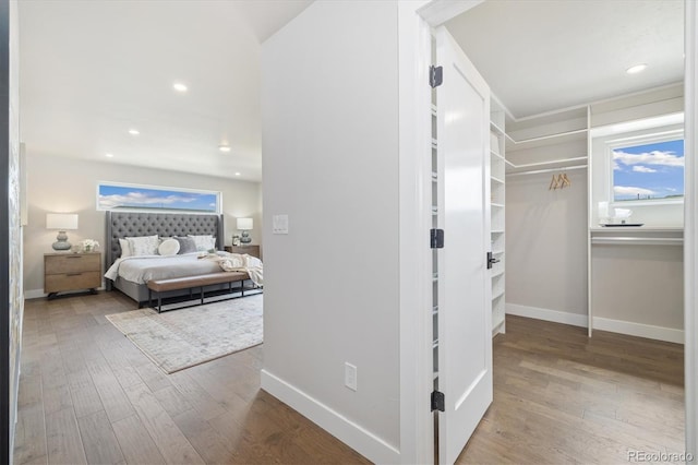 2010 Irving St, Denver, CO 80211 - bedroom featuring wood finished floors and recessed lighting