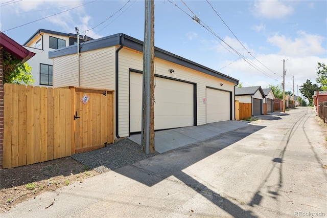 1647 N Osceola St, Denver, CO 80204 - view of detached garage