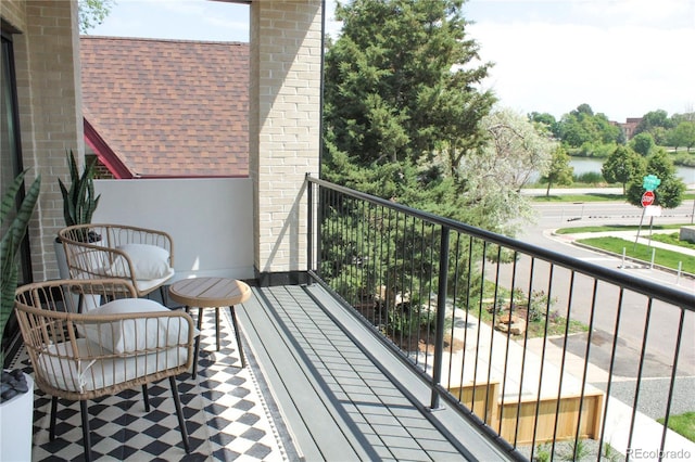 1647 N Osceola St, Denver, CO 80204 - balcony with a water view