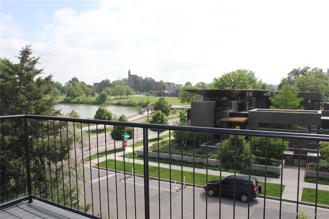 1647 N Osceola St, Denver, CO 80204 - balcony with a water view