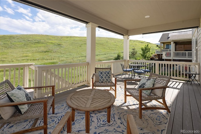 18992 W 84th Ave, Arvada, CO 80007 - deck with a view of countryside
