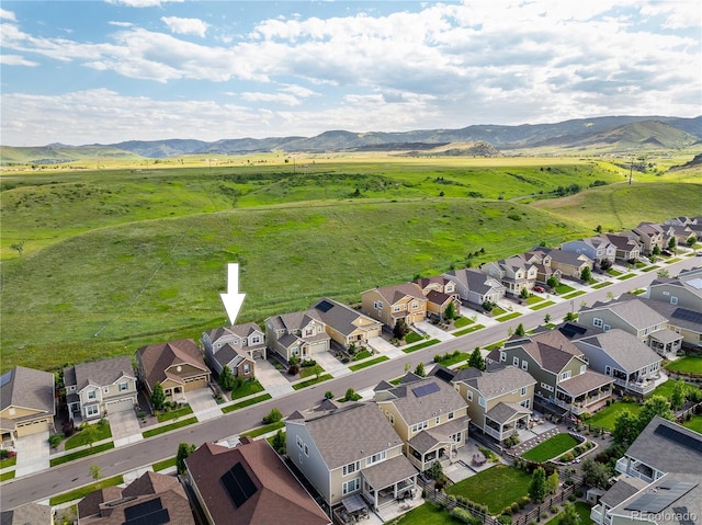 18992 W 84th Ave, Arvada, CO 80007 - aerial perspective of suburban area featuring mountains