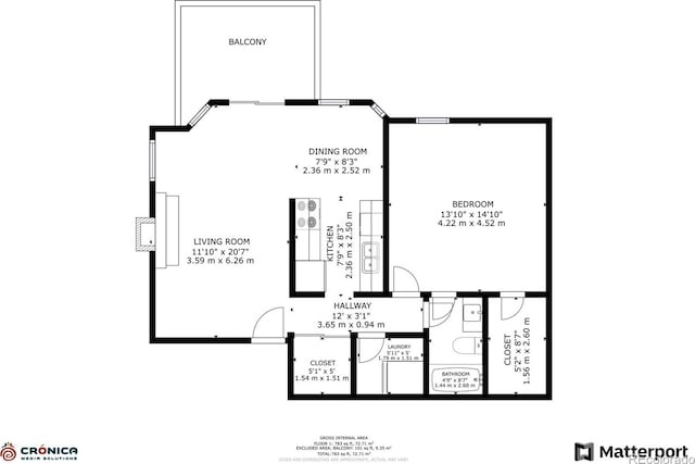 17595 E Mansfield Ave Unit 1331L, Aurora, CO 80013 - floor plan / room layout