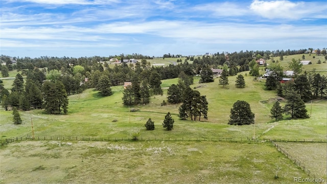 12189 Boot Hill Dr, Parker, CO 80138 - aerial view of sparsely populated area featuring a tree filled landscape