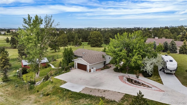 12189 Boot Hill Dr, Parker, CO 80138 - view from above of property