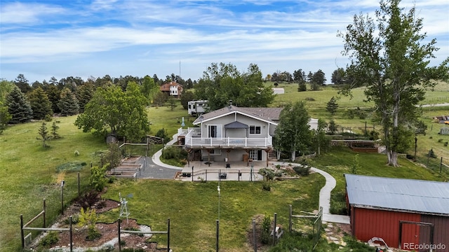 12189 Boot Hill Dr, Parker, CO 80138 - aerial view of property and surrounding area