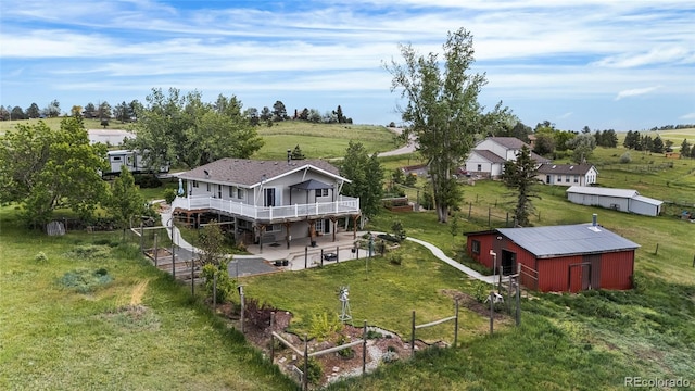 12189 Boot Hill Dr, Parker, CO 80138 - aerial view of property and surrounding area