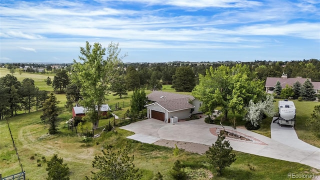12189 Boot Hill Dr, Parker, CO 80138 - view from above of property