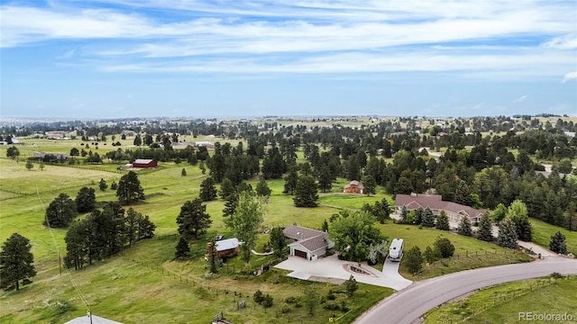 12189 Boot Hill Dr, Parker, CO 80138 - drone / aerial view of a tree filled landscape