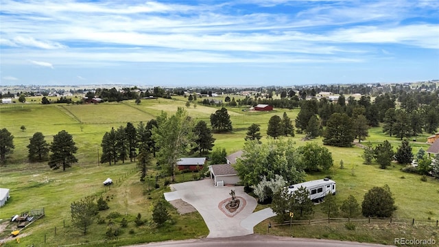 12189 Boot Hill Dr, Parker, CO 80138 - aerial view of sparsely populated area featuring a pastoral area