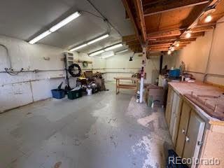 12189 Boot Hill Dr, Parker, CO 80138 - below grade area with a workshop area