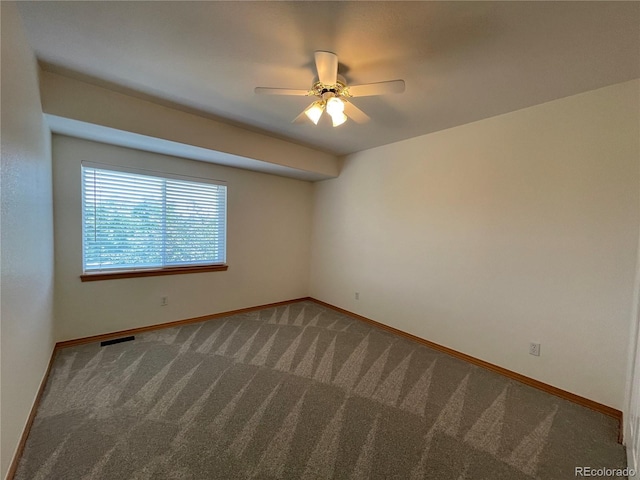 588 Stafford Cir, Castle Rock, CO 80104 - empty room with carpet flooring and ceiling fan