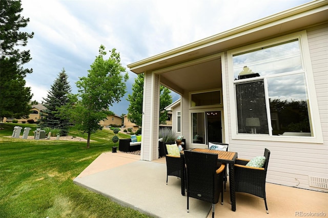 588 Stafford Cir, Castle Rock, CO 80104 - view of patio