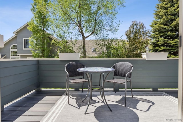 4976 S Nelson St Unit A, Littleton, CO 80127 - view of wooden deck